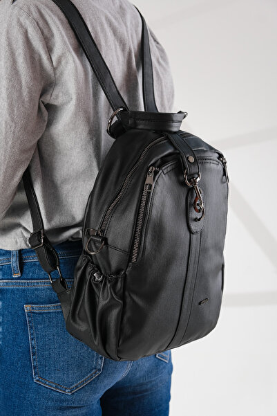 Just Polo Women's Soft Leather Backpack and School Bag Jpm2134