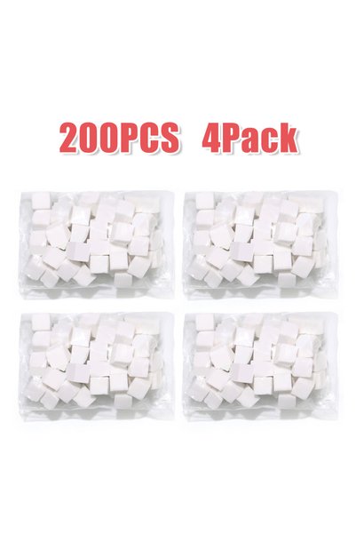Choice3 DUTRIEUX White Sponge 200Pcs 50/300Pcs Nail Art Sponge Set With Grabb...