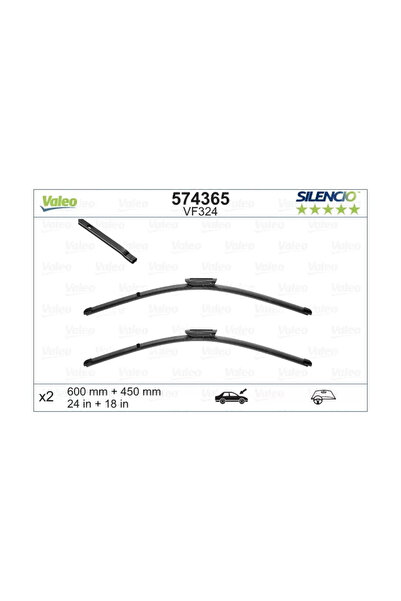 Valeon Lamela stergator VALEO 574365
