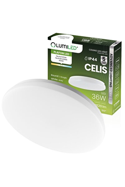 Lumiled Plafonieră LED Aplicată 36W 4000K CELIS Rotundă IP44 ALS