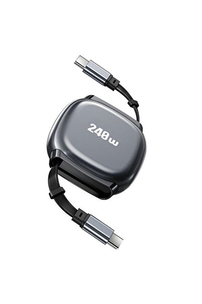 wiks Type-C Şarj Kablosu 240W Güç Destekli PD Hızlı Şarj Veri Aktarım Kablosu