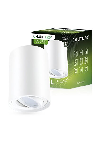 Lumiled Spot cu halogen aplicat la suprafață, orientabil, GU10, rotund, alb, ...