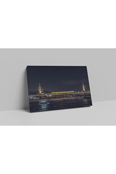 Atatürk Köprüsü Gece 50 x 70 Kanvas Tablo