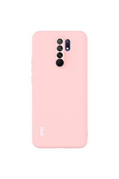 PINK IMAK UC-2 Θήκη TPU Σιλικόνης με αίσθηση δέρματος για Xiaomi Redmi 9