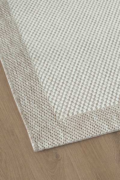 Colore Home Krem Bej Sisal Bordürlü Halı Sisal Yolluk