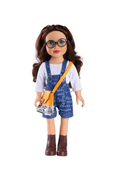 Generic Wander Long Fashion Doll in Denim Jeans and White T-Shirt 18cm