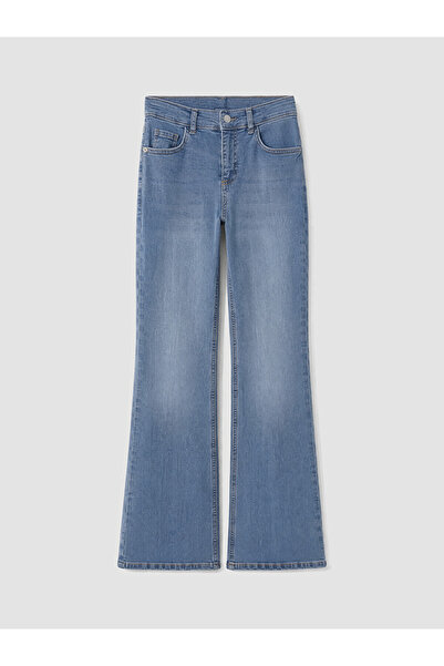 LC Waikiki Lcw Jeans Indigo Petite Flare Women's Jean Pants