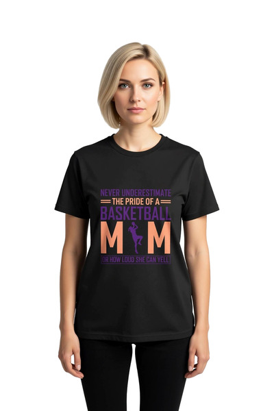 PayBuy Ženska košarkaška majica sa otiskom "Mom Pride", kratkih rukava, okrug...
