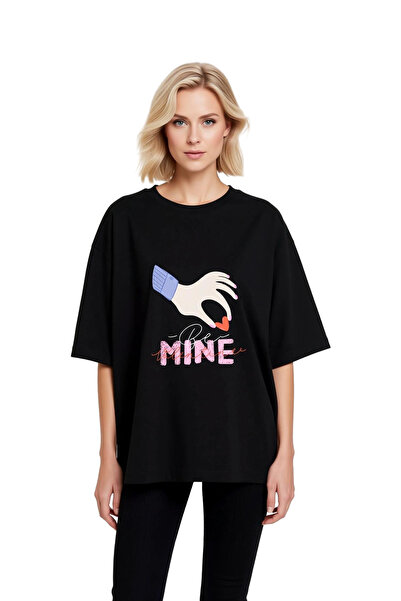PayBuy Women's Oversized Graphic Printed T-Shirt Romantic Vintage Design Vale...