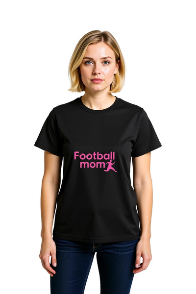 PayBuy Women's Football Love Printed Graphic T-Shirt Short Sleeve Round Neck ...