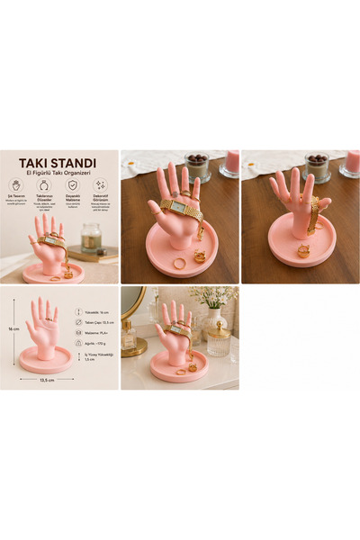 El Figürlü Takı Standı