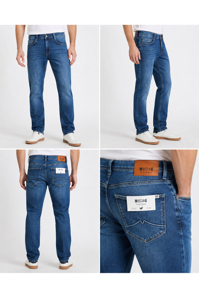 Mustang Oregon Tapered Jeans Blue / W 34/L 34 (EU 50)
