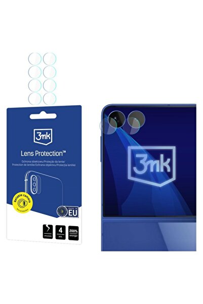 3MK Προστασία φακού κάμερας για Samsung Galaxy Z Flip 8, 4 τεμάχια.