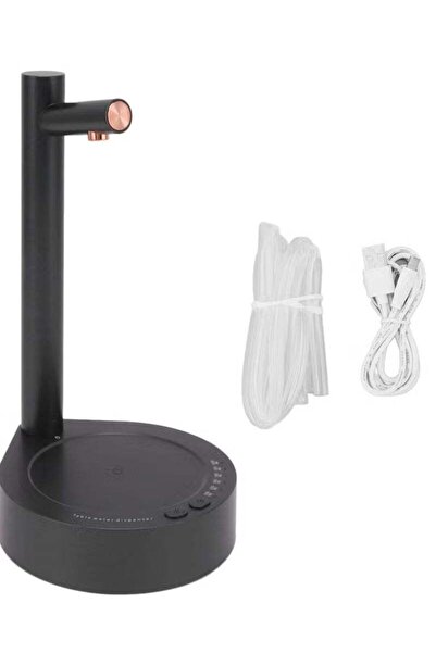 Gennext Desktop Water Bottle Dispenser USB Charging Black