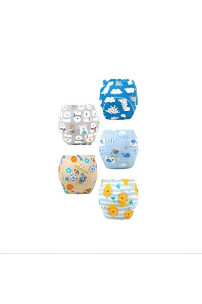 BYBEO 5 Piece Potty Training Underwear, 6 Layers Breathable Cotton Absorbent ...