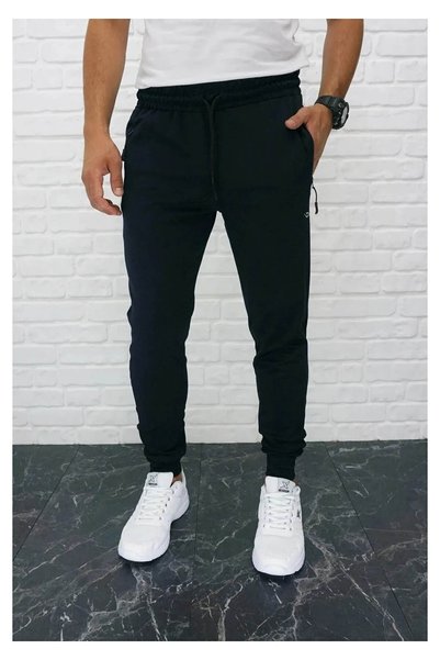 DYNAMO Elastic Leg Navy Blue Men's Sweatpants As133