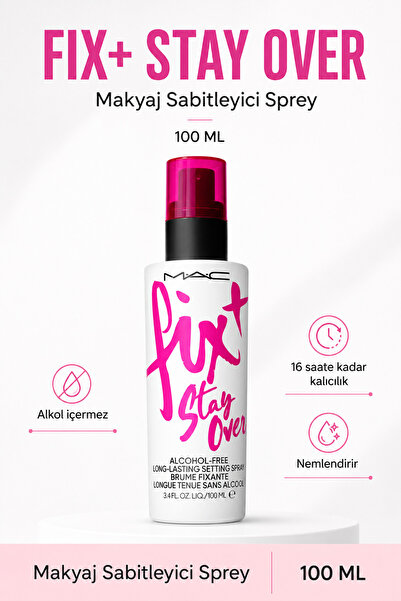 M.A.C Uzun Süre Kalıcı Makyaj Sabitleme Spreyi 100 ml - Alkolsüz & Nemlendirici
