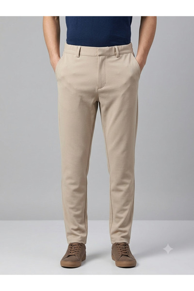 Bej Jogger Pantalon