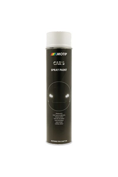 Motip Vopsea auto spray, acrilică, alb mat, 600ml