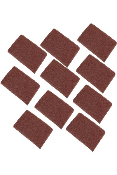 STARSTAR 10 Cleaning Sponges, Brown Polyester