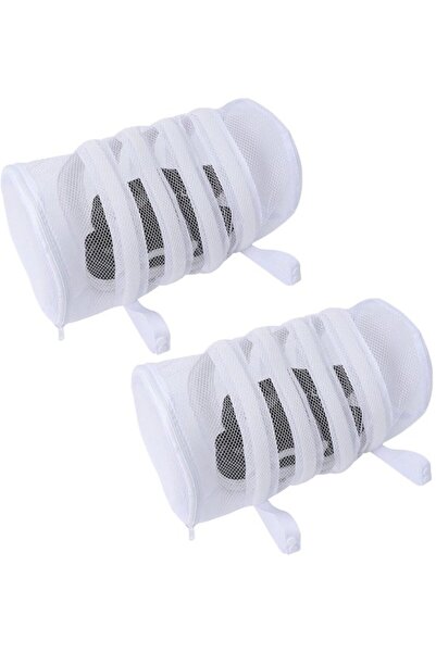 STARSTAR White mesh laundry bag for shoes