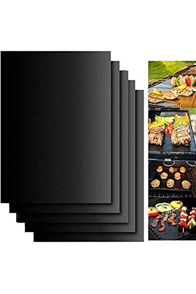 STARSTAR Outdoor BBQ mat set (5 pieces), non-stick and oil-resistant, include...