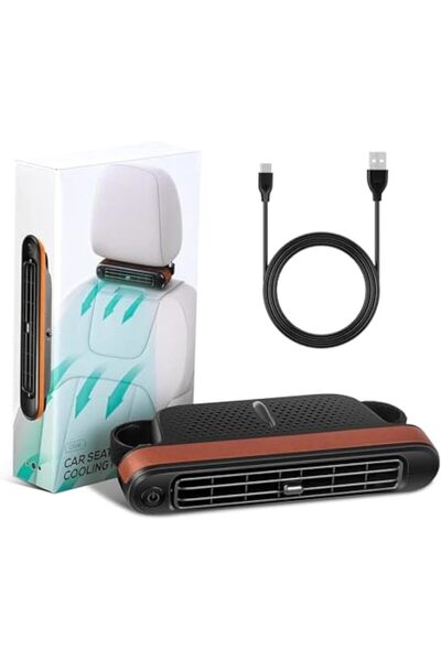 NALACAL USB Car Seat Fan, Backseat Cooling Fan, Portable Seat Cooling Fans, w...