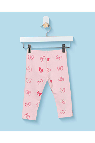 REDTAG Infant Girls Lilac Basic Leggings
