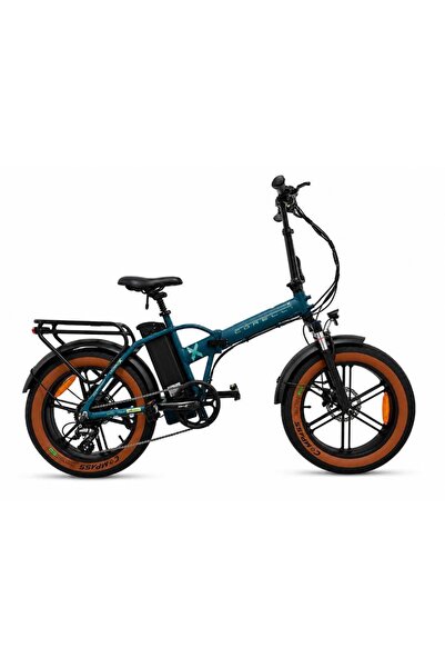 Corelli Quınox 20 Jant 42 Folding Fat Bike Elektrikli Bisiklet Dark Green