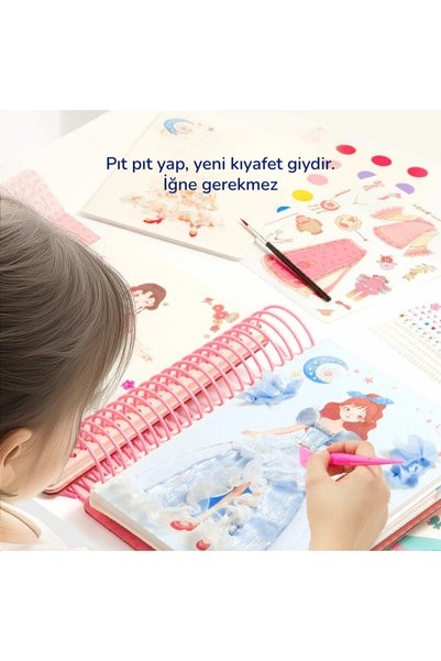 Mideer مجموعة أنشطة تلبيس وتصميم أزياء الملكة للأعمار من 3 سنوات فما فوق
