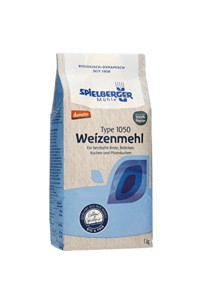 Spielberger Făină integrală de grâu neagră tip 1050 Demeter bio, 1kg