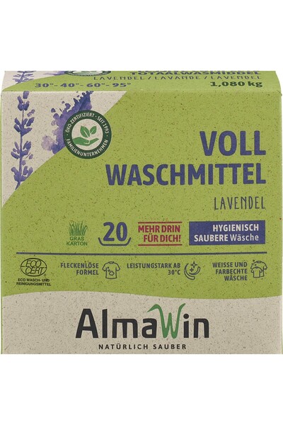 Almawin Detergent pudră universal cu lavandă, 1.080kg