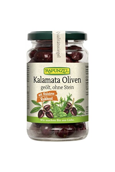 Rapunzel Măsline Kalamata Bio cu Ierburi Aromatice, 170g