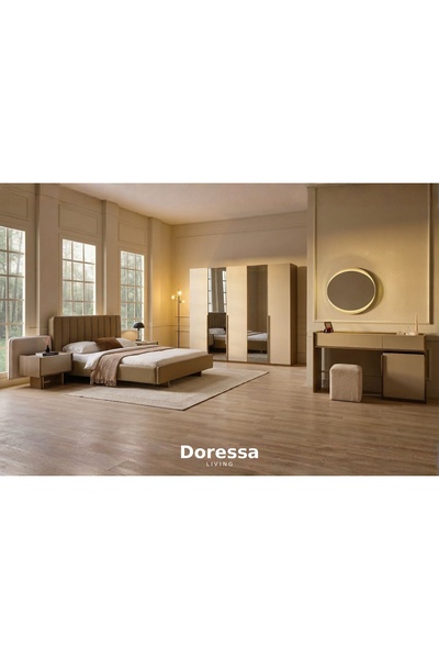 Doressa Living Vanta Deri Traversli Yatak Odası Takımı