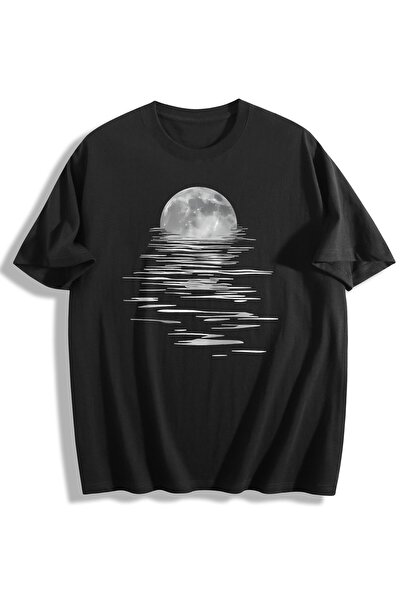 Generic Brand Moonlight Reflection on Water,100% cotton,everyday essential,me...