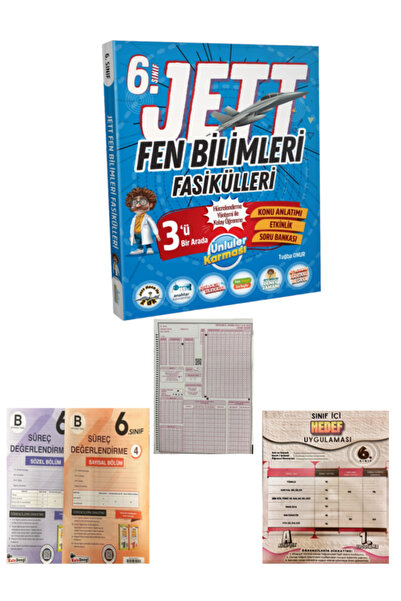 6. SINIF JETT FEN BİLİMLERİ FASİKÜL + KAFA DENGİ DENEME + OPTİK + HEDEF DENEME