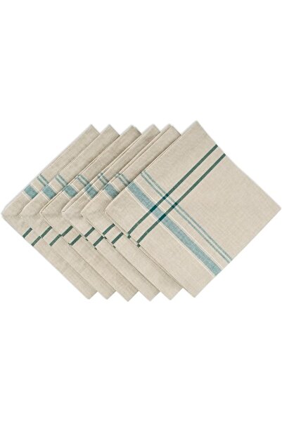 DII 100% Cotton, Machine Washable, Everyday French Stripe Kitchen Table Runne...