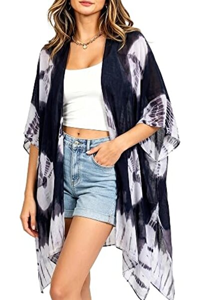 Moss Rose Women's Beach Cover up Swimsuit Kimono Cardigan with Bohemian Flora...