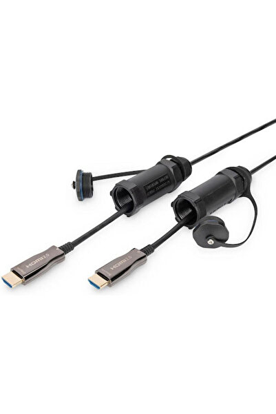 Digitus Καλώδιο HDMI 2.0 Premium Υψηλής Ταχύτητας 4K 60Hz HDR HDMI Αρσενικό -...