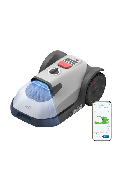 eufy C15 Solo Робот косачка, TrueVision, 500 м², IPX6