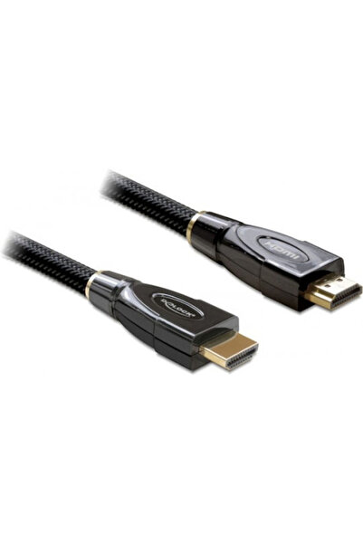 DELOCK Καλώδιο HDMI 2.0 Premium Υψηλής Ταχύτητας 4K 60Hz HDR HDMI Αρσενικό - ...