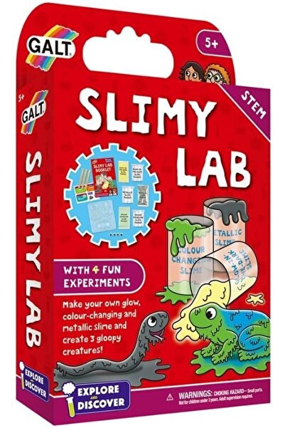 Galt Toys, Slimy Lab, Science Kit for Kids, Ages 5+, Multicolor