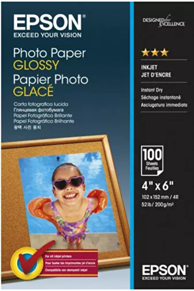 EPSON Hartie foto Photo Paper Glossy 10x15cm 100 sheet