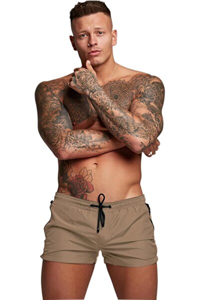 GENERAL Men’s Swim Trunks Quick Dry Swim Shorts Board Shorts with Triangle Me...