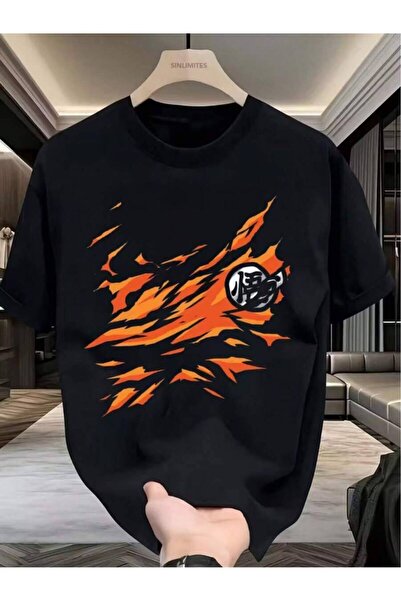 21JNRY Men's Anime Legend Graphic Fashion Brand 100 Cotton Sailor Collar T-Sh...