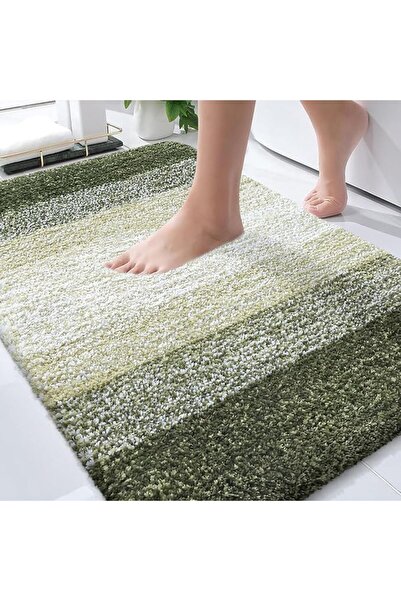 OLANLY Bathroom Rug Mat 36x24, Extra Soft and Absorbent Microfiber Bath Rugs,...