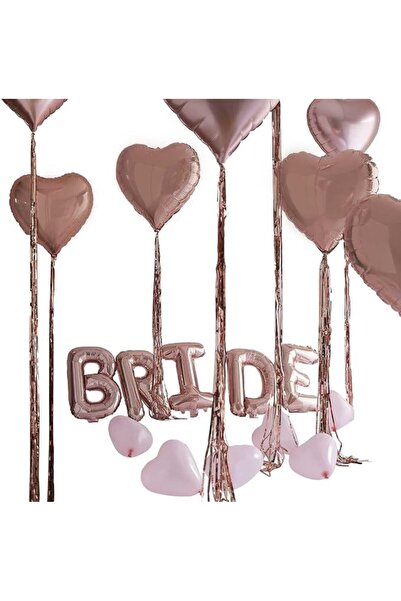 Ginger Ray Rose Gold Hen Party Balloons Bundle