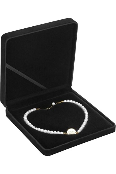 LETURE Velvet Jewelry Set Box, Velvet Gift Box for Bracelet Necklace Earring ...