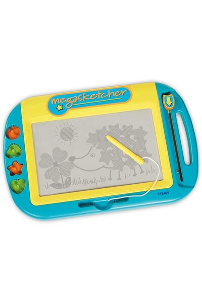 Megasketcher Tomy Games E73512 Magnetic Drawing Board, Purple