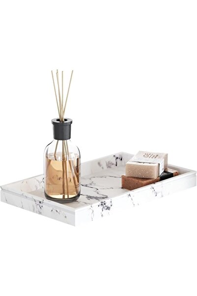 Creative Scents صينية طاولة قهوة ديكورية فاخرة بتصميم ريفي - صينية ديكور للمن...